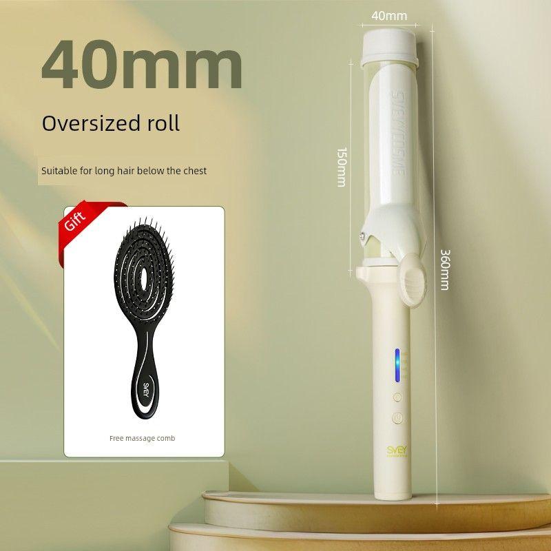 Svey Hot Hair Curler Oversized Volume 40mm Anion Does Not Hurt Hair Lasting Hair-Styling 36 Dormitory Available Female