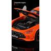 1/18 BENZ AMG крутая спортивная машина, модель из сплава, крутой звук и свет, детализированный салон, воссоздание деталей, изысканное настольное украшение