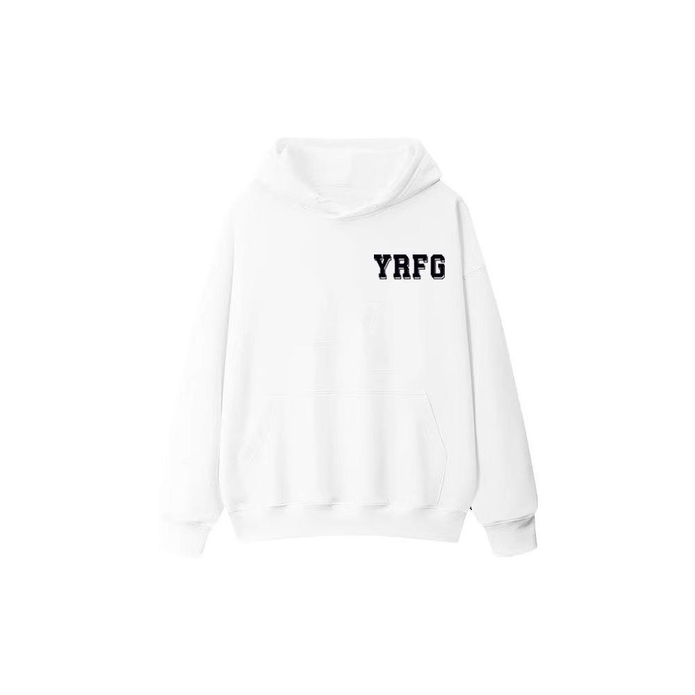 500G Thick Unisex College Style Hooded Sweatshirt for Autumn/Winter