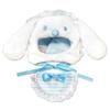 Naitou Design Plush Costumer Baby Style Cinnamoroll Plush Clothes, Size L, Ages 6+, Hat Width: Approx. 34cm