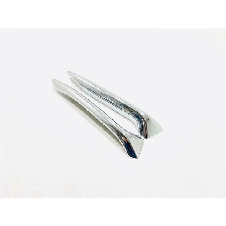 For Nissan Qashqai J11 2018 Front Bumper Fog Light Lamp Eyelid Eyebrow Cover Foglight Trims Car Styling Accessories