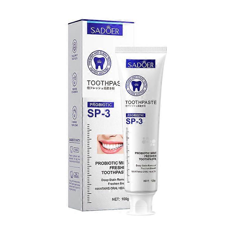Probiotics Toothpaste,Whitening Toothpaste,Gum Repair,Fresh Breath,Mint Fresh Flavor Toothpaste