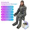 6 Chamber Home Portable Electric Air Compression Massager for Leg Arm Waist Foot Lymphatic Drainage Massager Blood Circulation