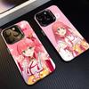 Виртуальные персонажи Сакура М-Мико Чехол для телефона для iPhone 16 17 15 14 12 13 Pro Max Черный Цвет Ударопрочный Чехол
