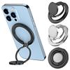 High-end For MagSafe Phone Magnetic Finger Holder For IPhoneP Mini Magnet Phone Stand Grip Mount Smartphone Accessorie Q8F8