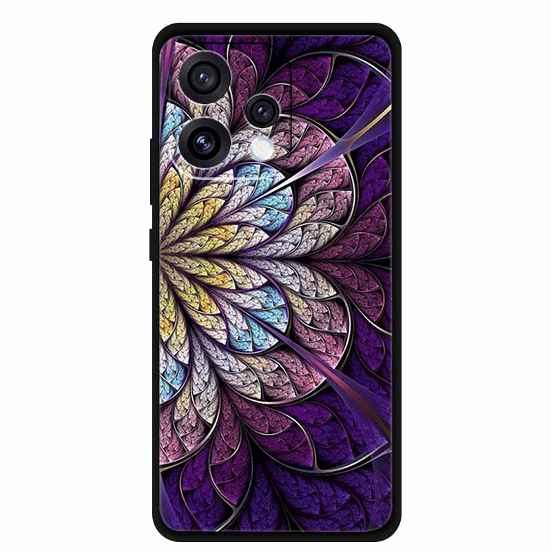Чехол для Oppo Reno 15c Reno 15 PMD110 Мультяшный Мягкий Силиконовый Защитный Чехол для Телефона на Reno15 Reno15c CPH2825 Роскошный Бампер Coque