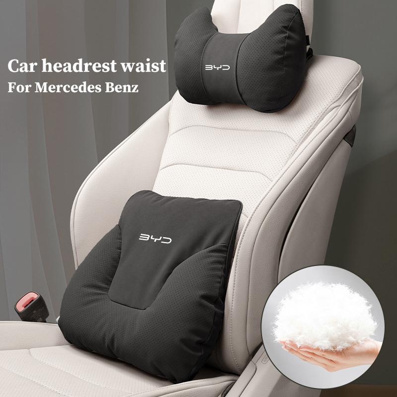 Для BYD DOLPHIN ATTO2 ATTO3 SEAL U 6 SEALION 7 2025 Автомобильный подголовник Подушка для поясницы Поддержка шеи Подушка для шеи Автомобильные аксессуары