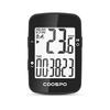 Беспроводной велокомпьютер COOSPO с GPS и спидометром, встроенный аккумулятор, совместимость с приложением, водонепроницаемость IPX7, 2,3-дюймовый дисплей, синхронизация со Strava и скорость