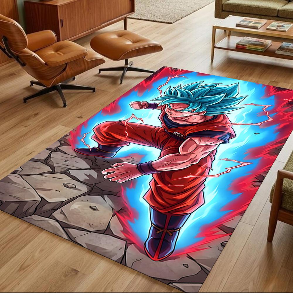Dragon Ball Adventure Non-Slip Home Carpet Design for Office Decor Living Room Gift