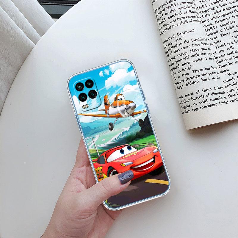 Прозрачный чехол для телефона Cars Молния МакКуин для Samsung Galaxy A04 A04S A14 A23 A34 A54 M23 M33 M52 M53