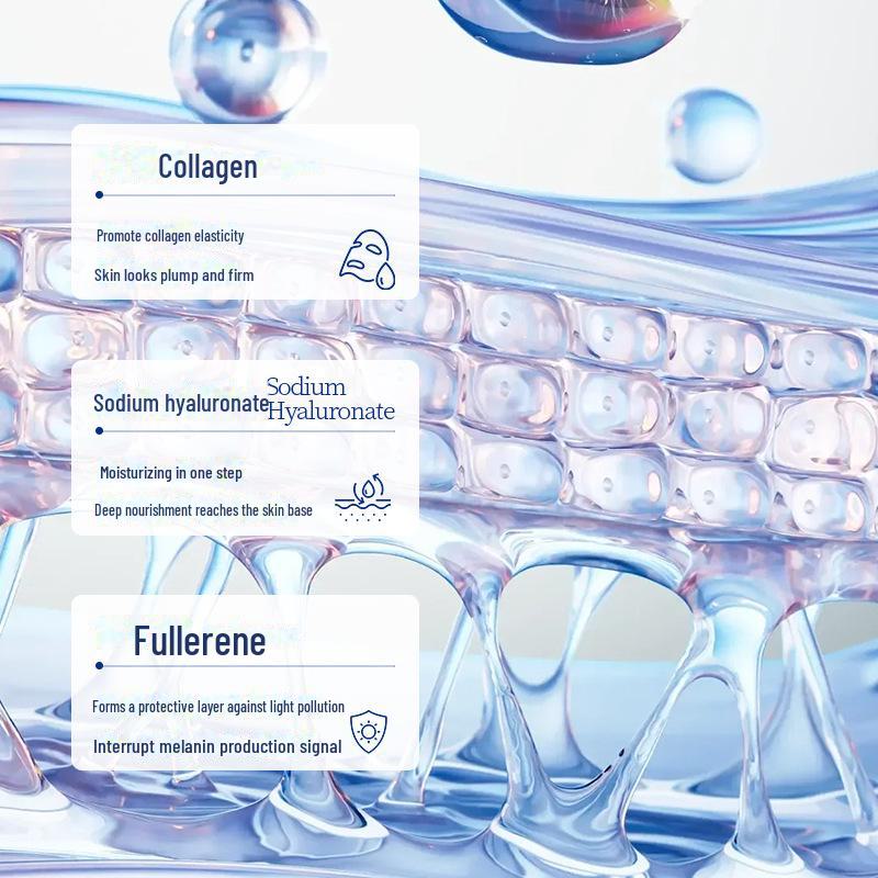 Маска для лица с коллагеном Zhiduo - Уход для смягчения кожи