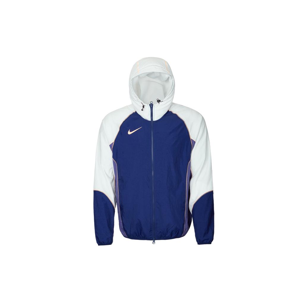 Nike Strike Fashion Удобная универсальная куртка с капюшоном Мужская куртка космически-голубого цвета, пыльно-светло-темно-фиолетово-серого цвета HJ3803-492