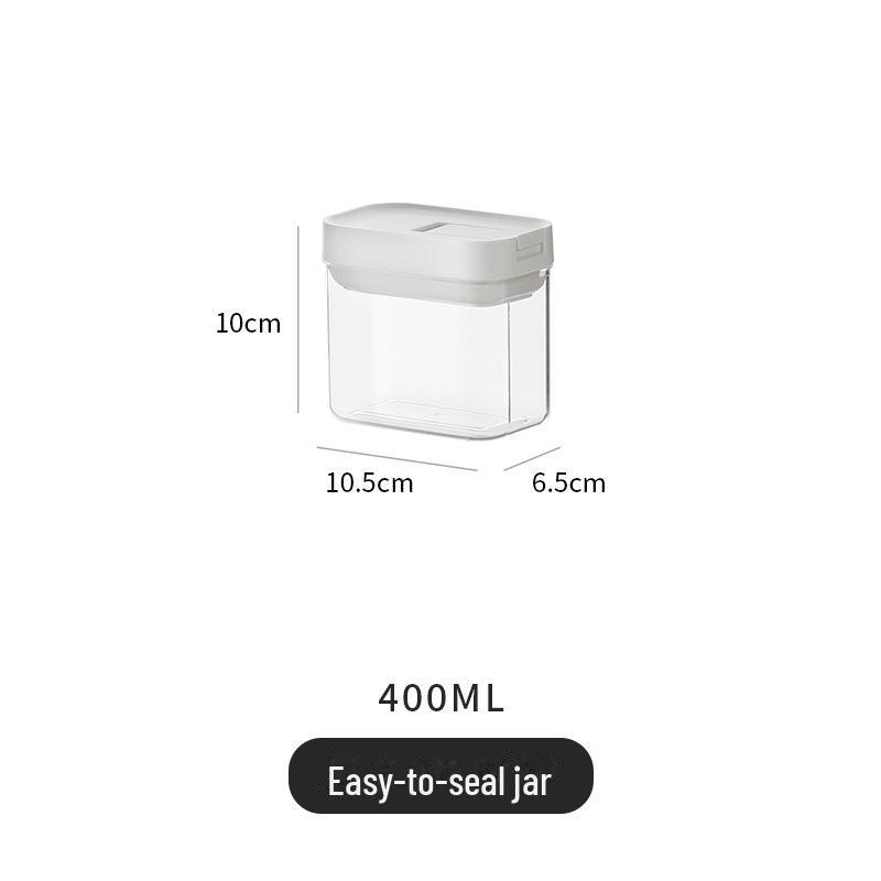 Влагонепроницаемая прозрачная банка для хранения в японском стиле для кухни и зерна