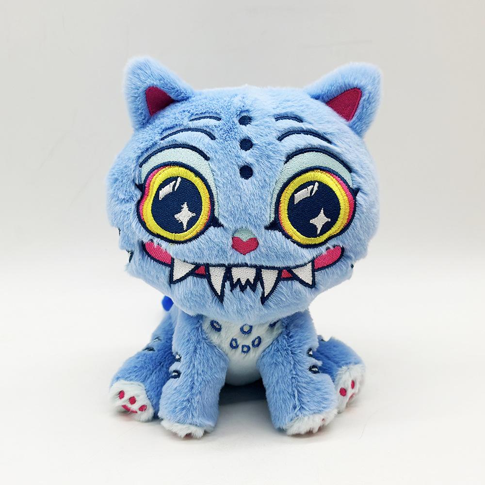 New 18cm Tiger Plush Witch Hunt Game Tiger Plush Soft Doll Party Gifts Anime Peripherals Toy Chrismas Gifts