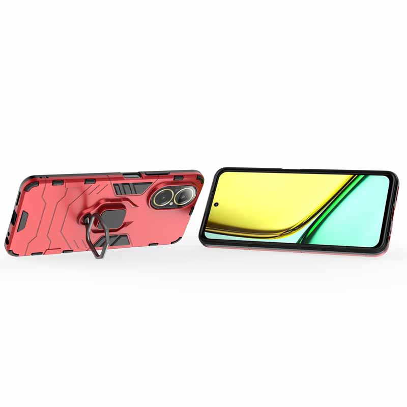 Противоударный чехол для Realme C67 для OPPO A79, бронированный чехол с магнитным держателем, задняя накладка для Realme Note 50 C67 RealmeC67 C 67 4G