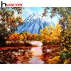 HUACAN 5D DIY Full Square Drill Landscape Mosaic Rhinestone Diamond Painting Embroidery Kit