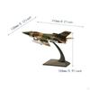 1/72 Scale Fighter Model Alloy Diecast Plane with Display Stand Collectibles Toy Simulated