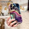 Phone Case: 2D flat design suitable for iPhone 18, 17, 16, 15, 14, 13 Pro film protective case, couple style, vintage galaxy, Christmas and Halloween 