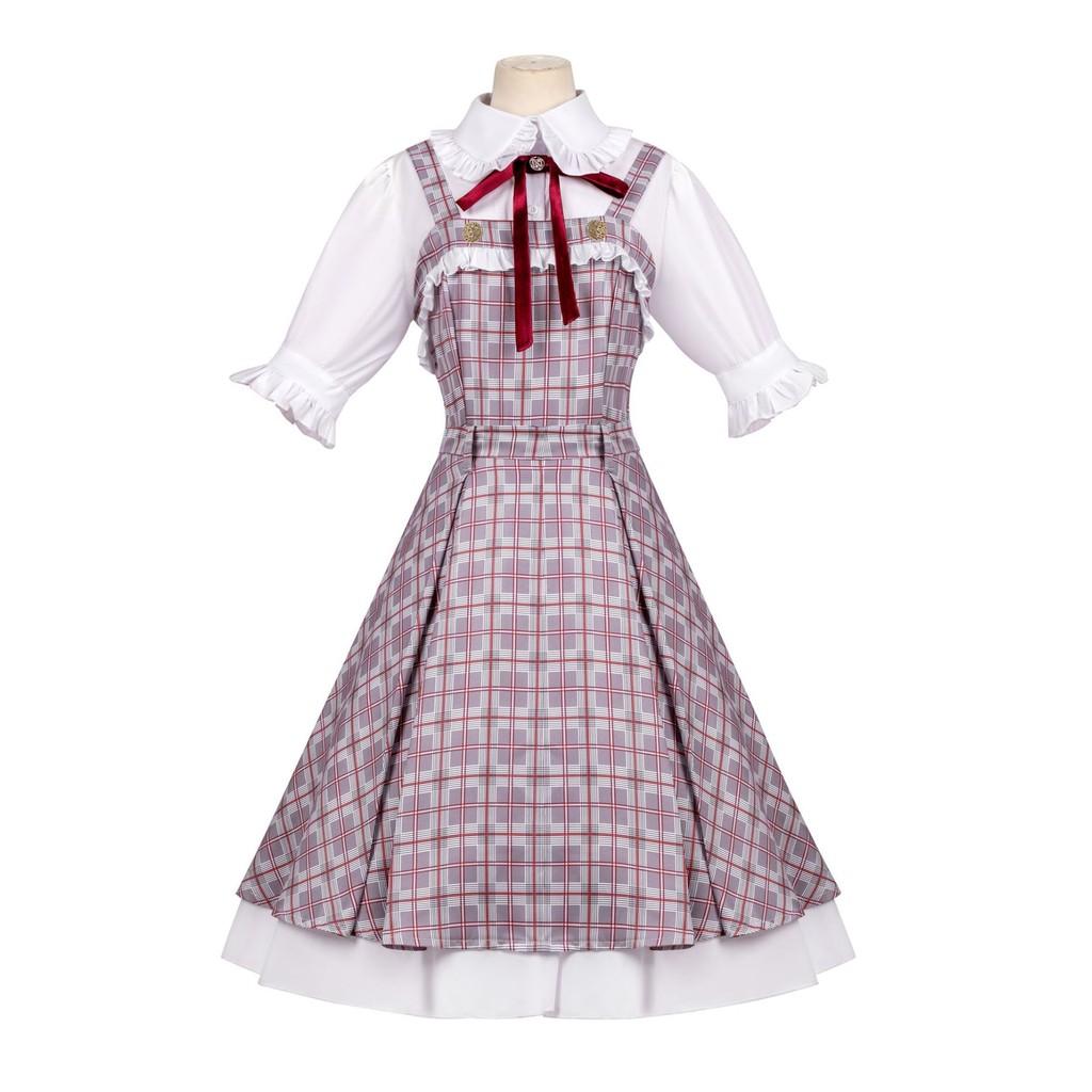 Костюм для косплея Манакаси Хондзё Кандзаки Манами из полиэстеровой ткани, предназначенный для аниме-конвенций и повседневной носки.