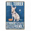 Pet Dog Vintage Poster Bulldog Metal Tin Signs Pub Bar Cafe Home Decoration Pug Labrador Shih Tzu Cockapoo Wall Art Plate N356