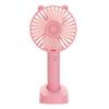 1pcs USB Pink Mini Handheld Fan Outdoor Mini Creative Desktop Office Mute Charging Portable Handheld Fan