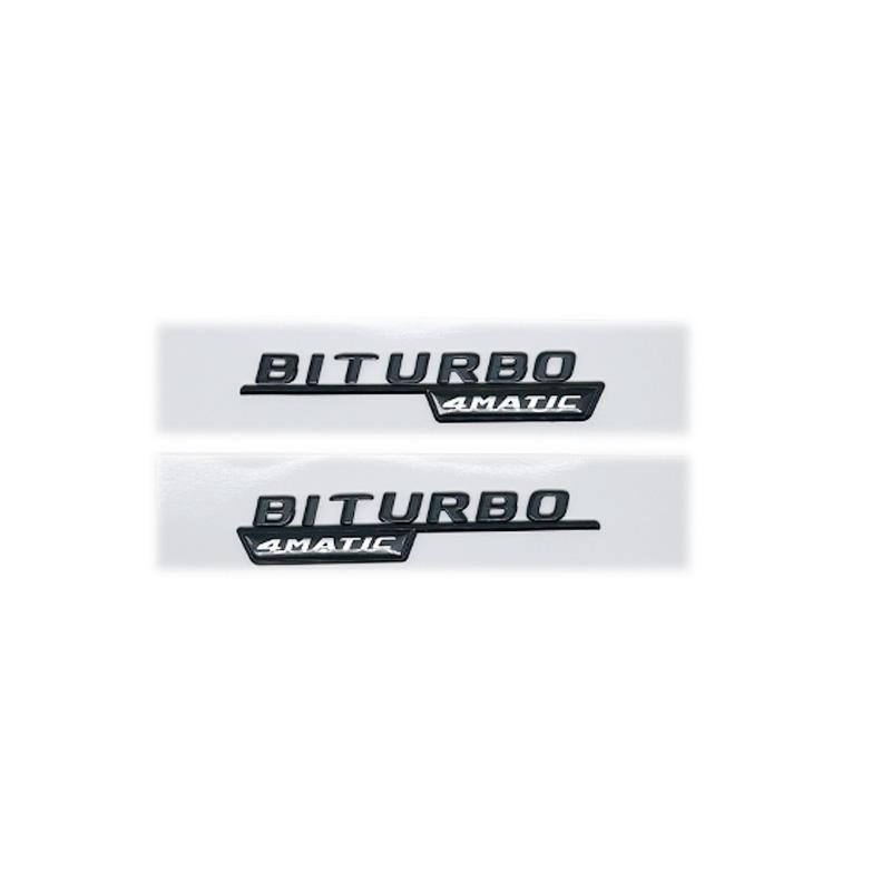EANDL1 2017 Letters GLE43 GLE53 GLE63 GLE63S V8 Biturbo 4matic+ Emblem for Mercedes Benz AMG Car Side Trunk Rear W166 W167 Logo Sticke