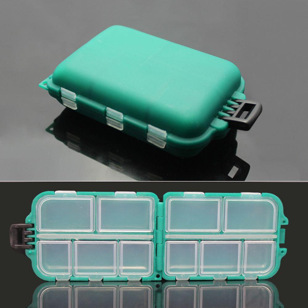 Plastic Accessory Tool Fishhook Box Bait Storage Case Lure Container Fishing Tackle Boxes