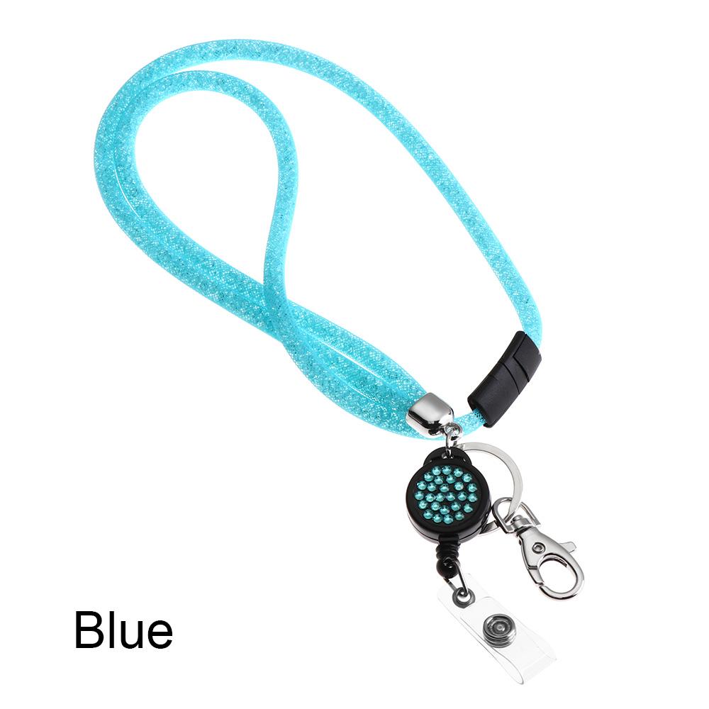 Качественный горный хрусталь для мобильного телефона, блестящий кристалл, шнурок, держатель для удостоверения личности, шейный ремешок, зажим, подвесная веревка