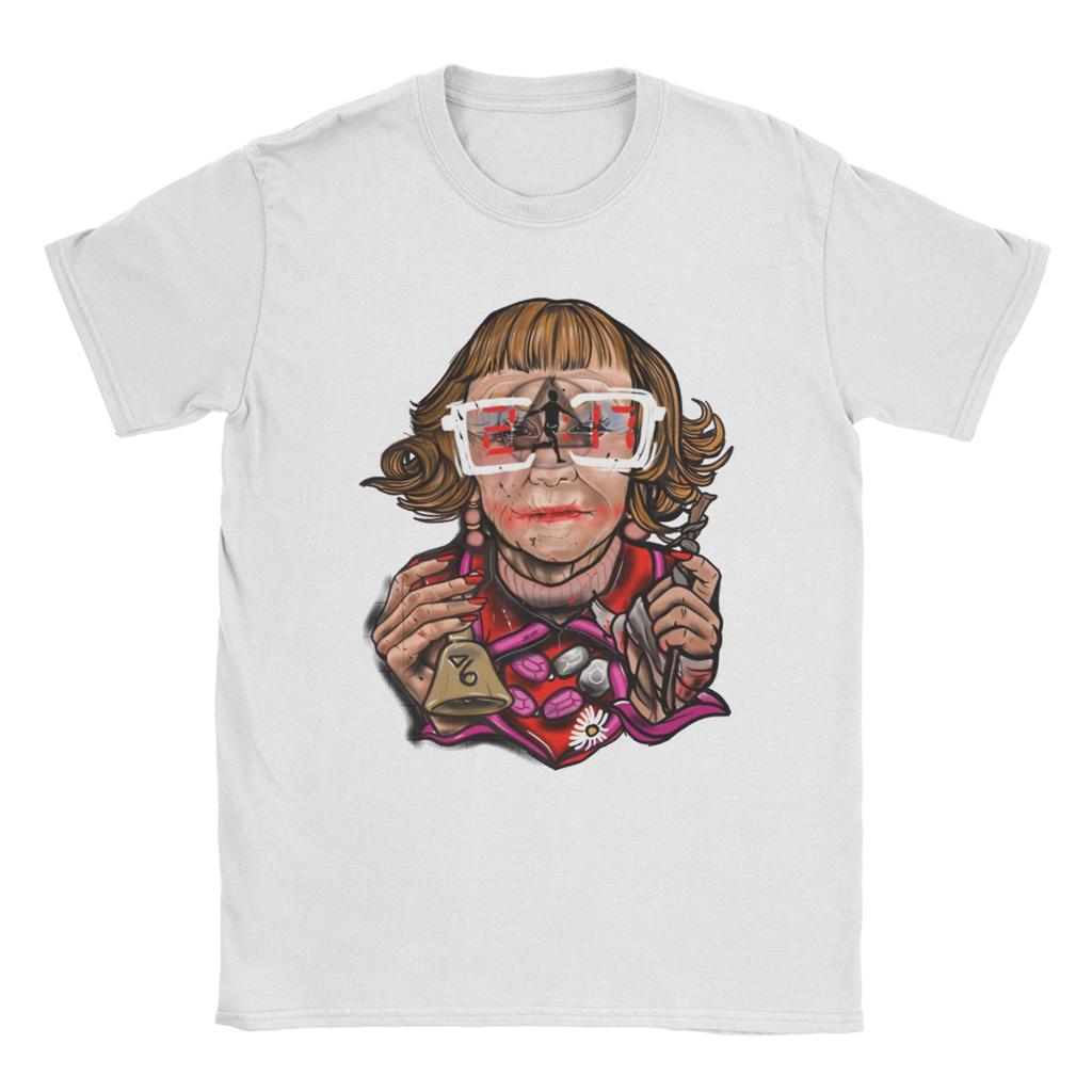 Weapons Movie Gladys T Shirt Men 100% Cotton Novelty T-Shirts Crew Neck Tees Short Sleeve Clothing Plus Size