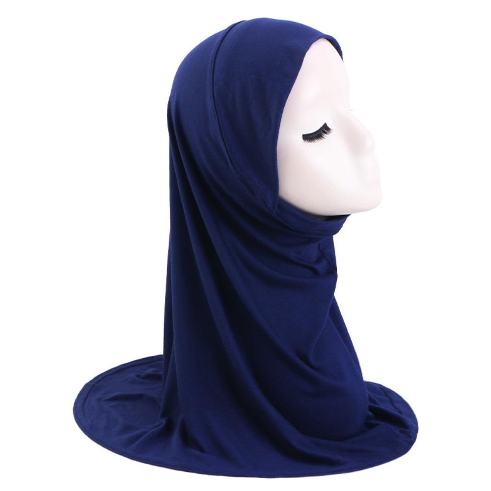 Modal Cotton Islamic Headscarf Rayon Cotton Turban Headband Turbans Muslim Hijab  For Women