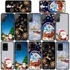 Чехол для телефона Samsung Galaxy S25 S24 S23 iPhone 16 15 Xiaomi Redmi Note 14 13 12 16E 11 ProOPPO Moto Huawei Deer Snowman Merry Christmas Tree Cover