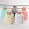 Modern Flower Vase Imitation Ceramic Flower Pot Decoration Home Plastic Vase Flower Arrangement Nordic Style Home Decoration