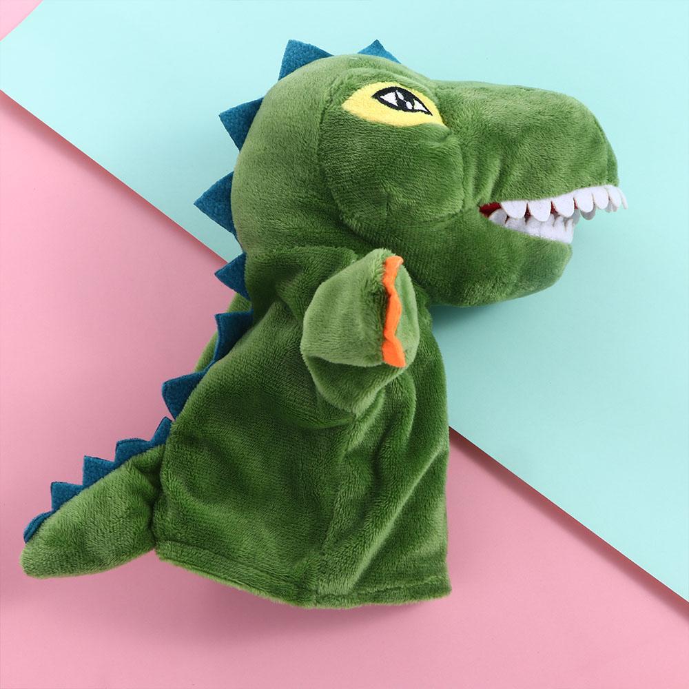 Dinosaur Stuffed Animals Bear Shark Finger Puppet Animal Puppet Hand Finger Puppet Plushed Doll