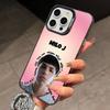 S-Singer Milo J Phone Case For iPhone 17,16,15,14,13,12,11 Plus,Pro Max,XS,Colored Silver Plated Inside Cover