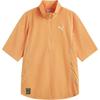 Swxp Sports Casual Pullover Short Sleeve Shirt Unisex Shirts Orange 628485-55
