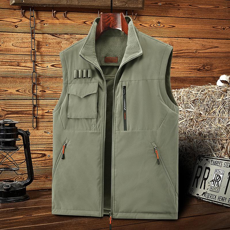 Мужские жилеты осенью и зимой. Мужские хлопковые жилеты. Двусторонний жилет.