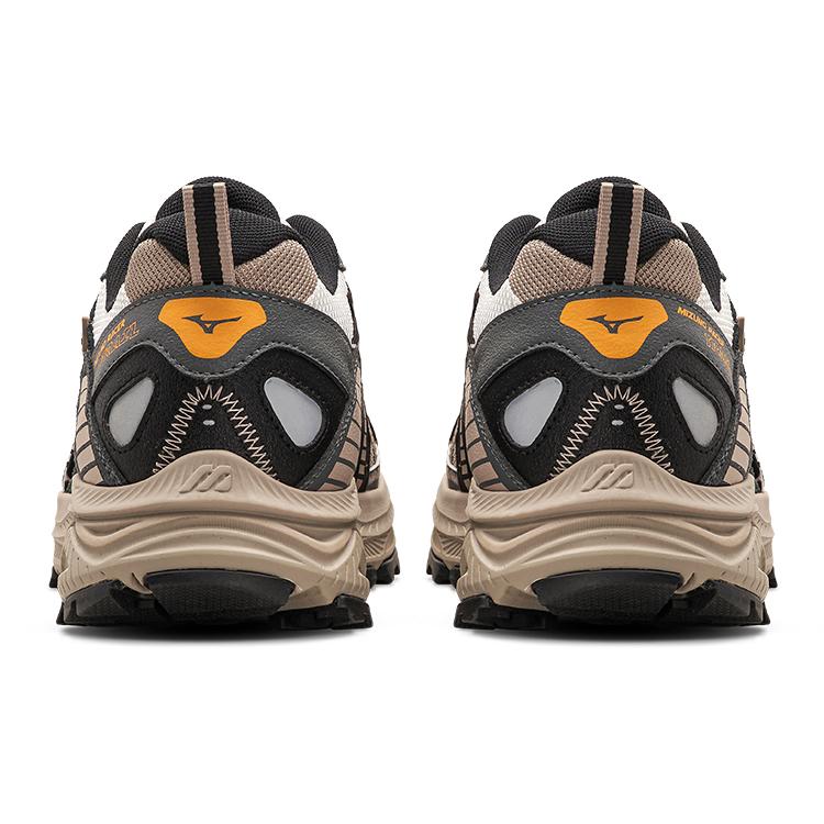 Mizuno Racer Trail Breathable Low-Top Running Shoes Unisex Running Shoes Light-Brown D1GH223808