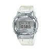 Товары параллельного импорта CASIO G-SHOCK Casio G-Shock GM-5600SCM-1 Часы Мужские Детские Дети Мальчики Цифровые Водонепроницаемые Белый Серебристый Камуфляж Скелет