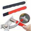 Mini Portable Knife Sharpener with Lid Scissors Handheld Metal Knife Pruning Sharpening Stone Multifunction Garden Outdoor Tool