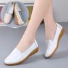 Spring New Fashionable Women's Shoes Large Size Versatile Flat Shoes Women Korean Version Lazy Casual White Shoes Women