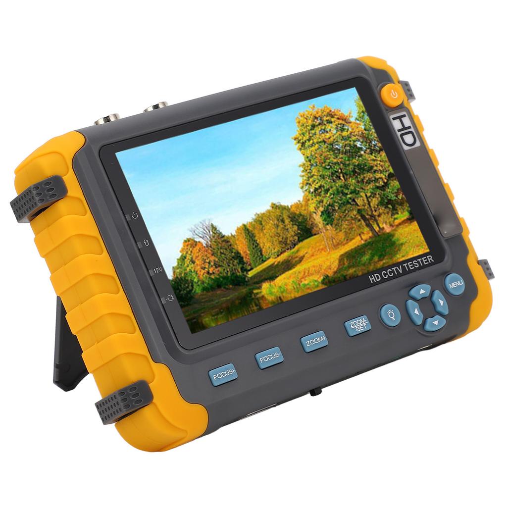 Тестер CCTV 5-дюймовый 8-мегапиксельный VGA HD вход аналоговый видеомонитор AHD TVI CVI тестер камеры с кабелем UTP