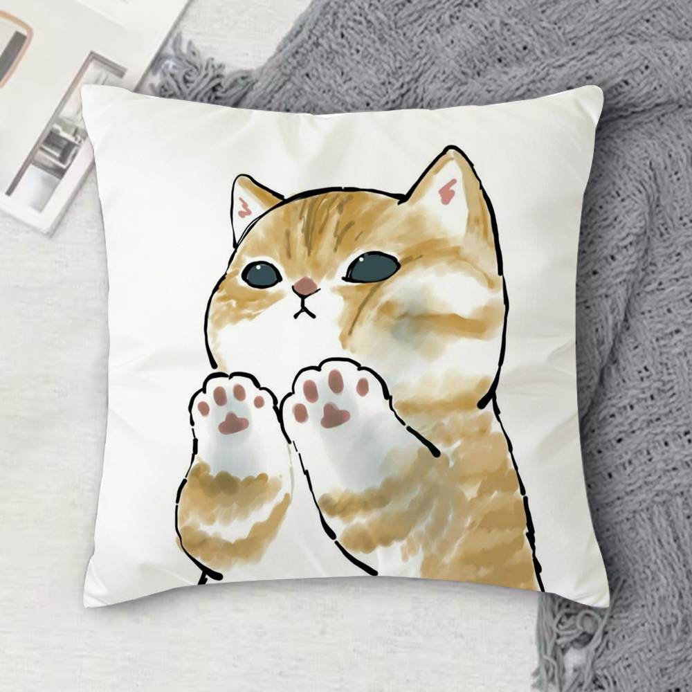 Hot Sale MMofusand Doublesided Printed Square Decorative Cushion Cover for Sofa Living Room Home Decor