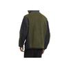 Adidas Neo Spliced Color-Block Fleece Loose Jacket Men Outerwear Green HZ2411