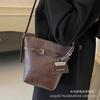 This Year's Popular Fashion Versatile Retro Small Bag Women's 2025 New Trendy Temperament Messenger Bag Foreign Style Bucket Bag