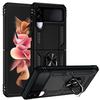 Чехол для Samsung Galaxy Z Flip 4 Flip 3, держатель с кольцом на палец, подставка, чехол-подставка военного класса, чехлы для телефонов для Z Flip4