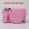 Мягкий силиконовый резиновый чехол-броня для корпуса камеры для Canon G7X Mark II III G7XII G7X2 G7XIII G7X3 Противоударный чехол с крышкой для объектива