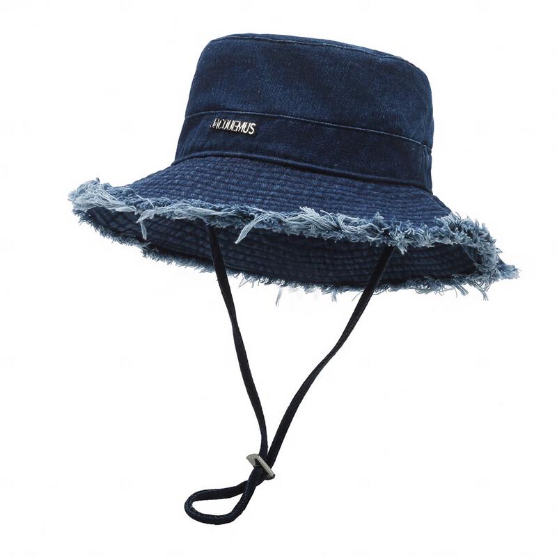 Джинсовая панама Xuelunduo с потертыми краями