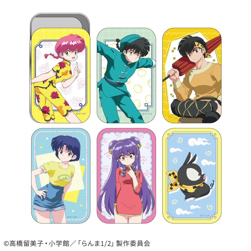 Toshin Pack Ranma 1/2 Металлический трейдинговый кейс (Ранма 1/2 том. 1) RM-C1001 *Выберите один