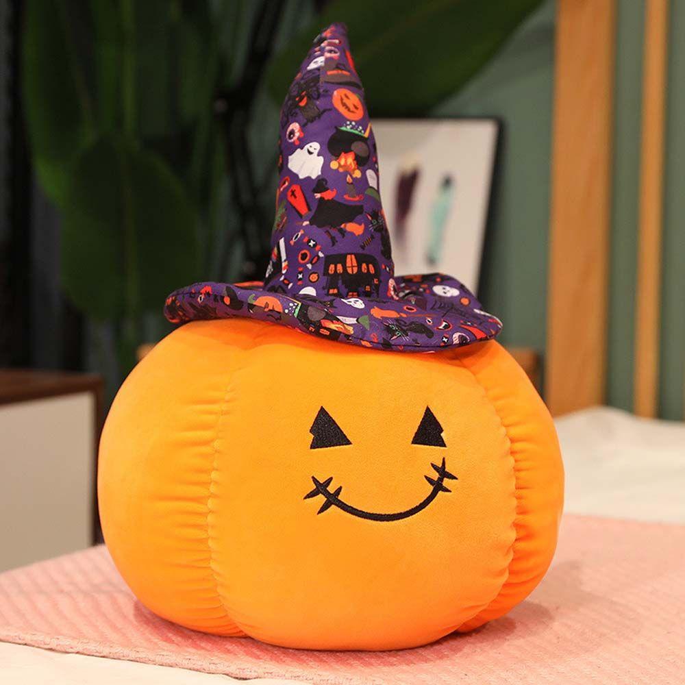 Pumpkin Doll Pumpkin Halloween Pumpkin Stuffed Toys Plush Doll Pumpkin Plush Toy Plush Cushion