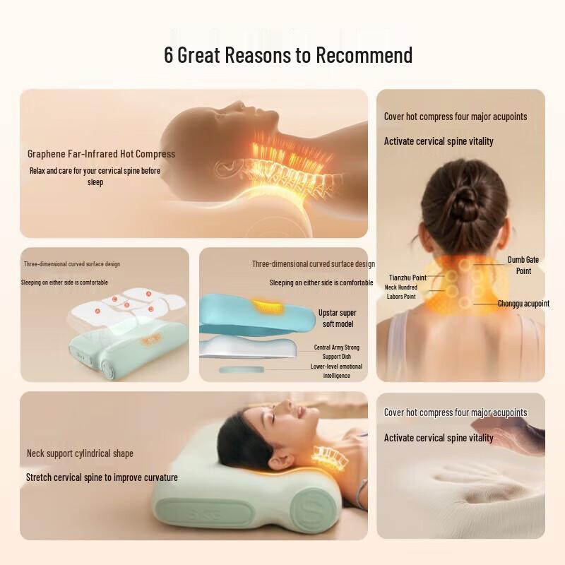 SKG Массажная подушка для шеи серии P3